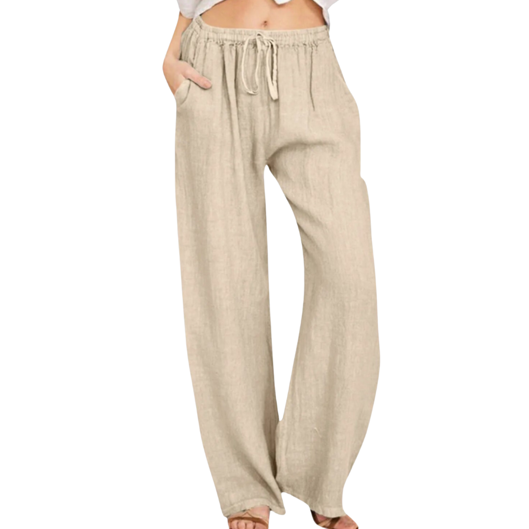 Éloïse | Pantalon confort à jambe large