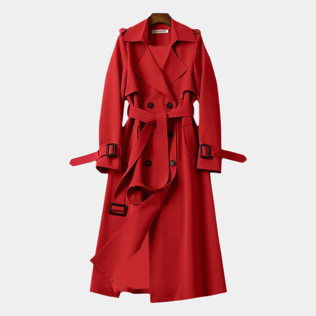 Arya | Trench-coat Longue Pour Femmes | Hiver | Chaude