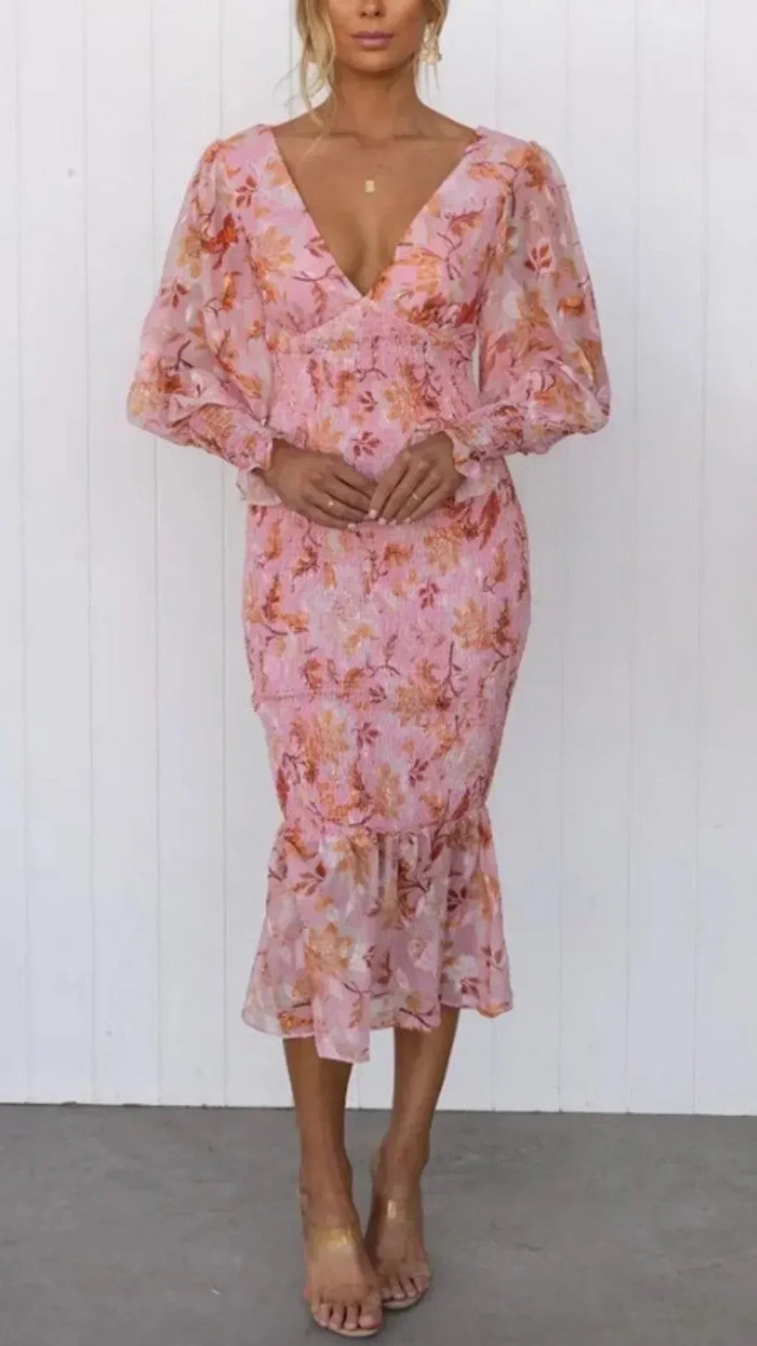 Miley™ | Jurk met Bloemenpatroon