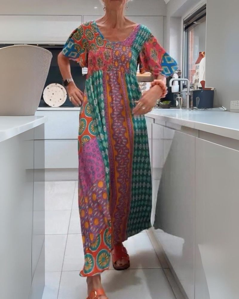 Delisa™ | Robe Bohème Colorée