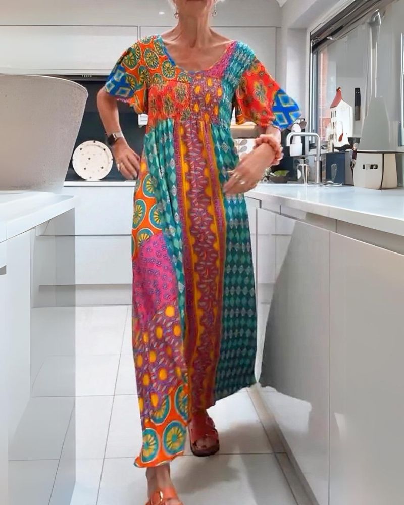 Delisa™ | Robe Bohème Colorée