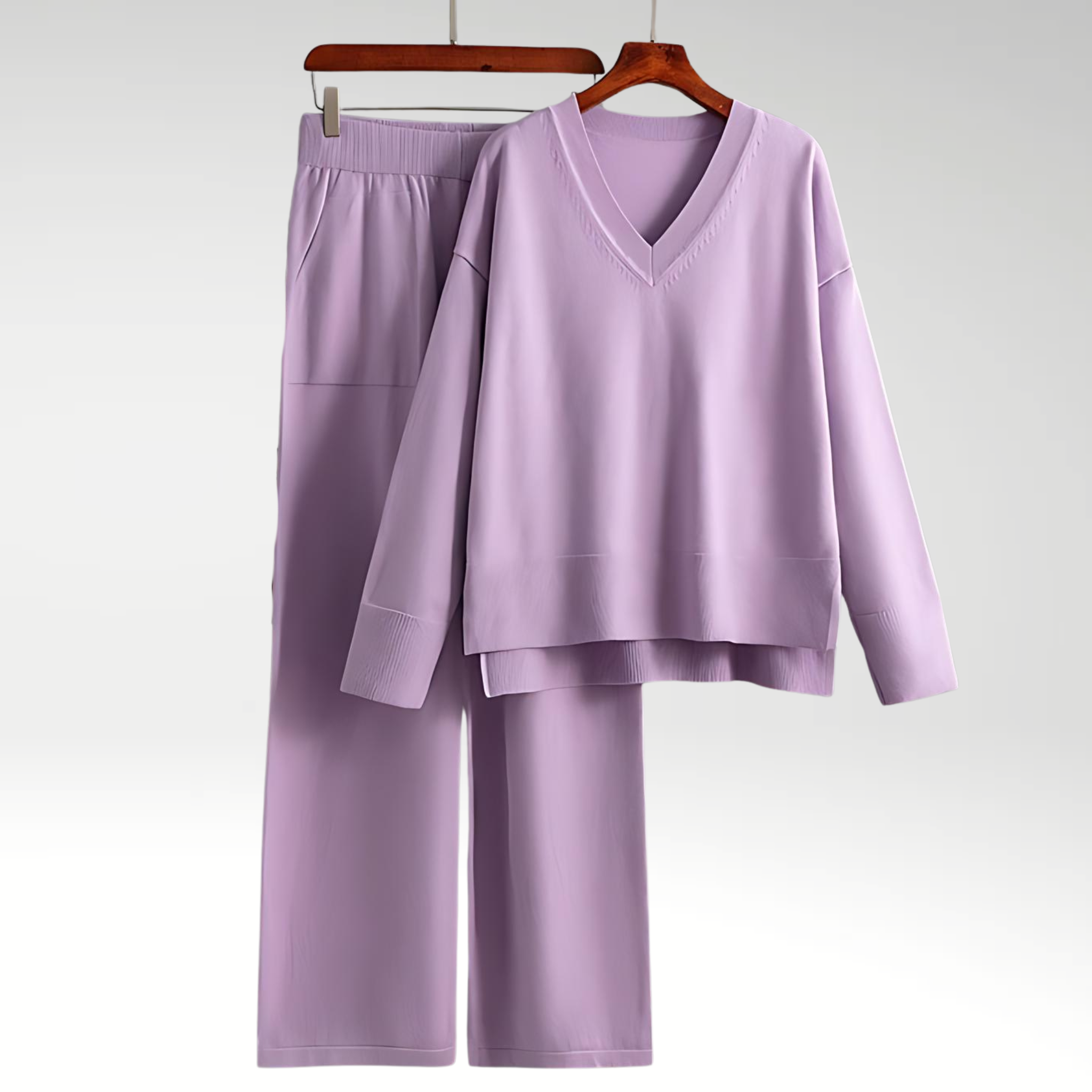 Dupont™ | Luxe Ensemble Deux Pièces Col V