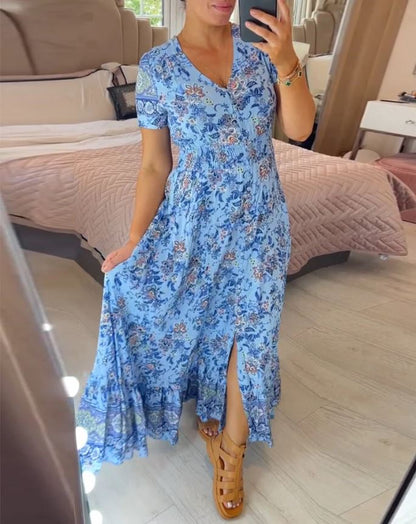 Sofia™ | Robe Bohème Ciel d’Été