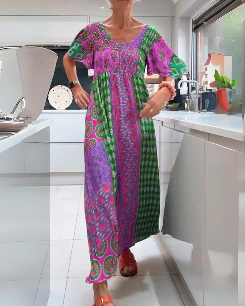 Delisa™ | Robe Bohème Colorée