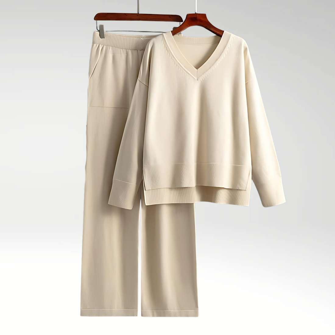 Dupont™ | Luxe Ensemble Deux Pièces Col V