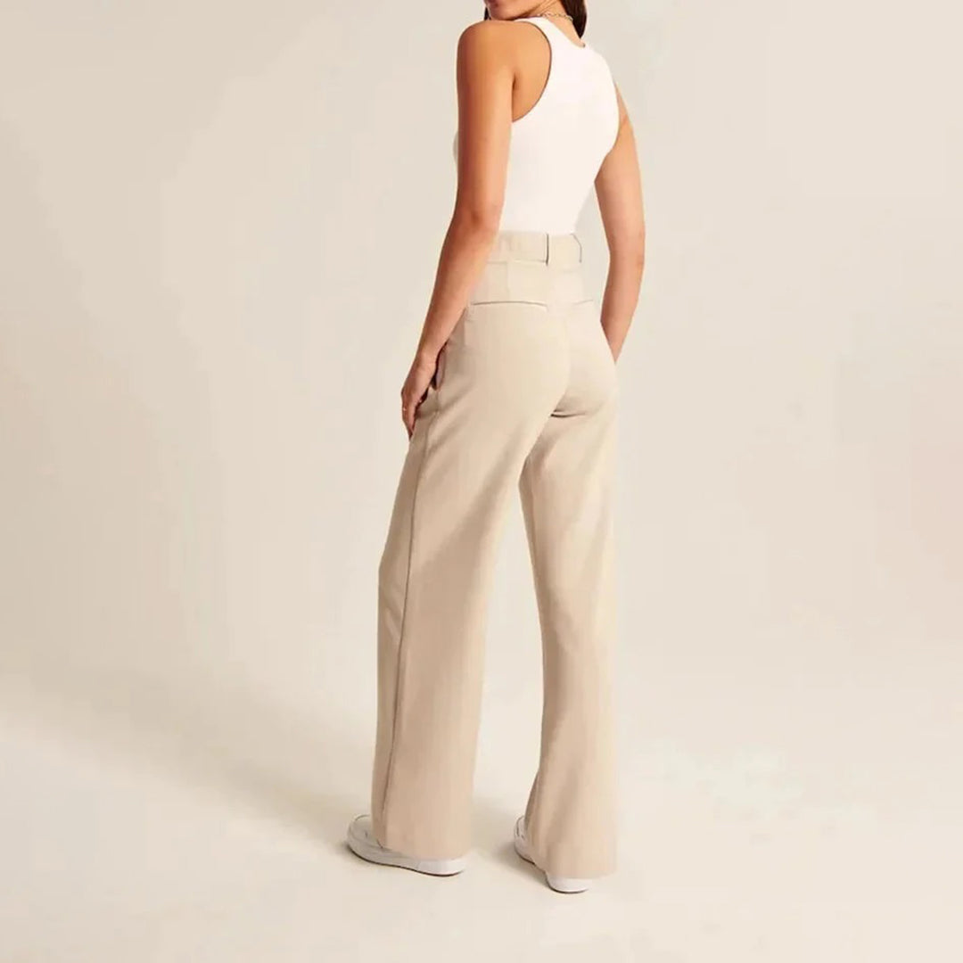 Yolande | Pantalons Taille Haute Femmes