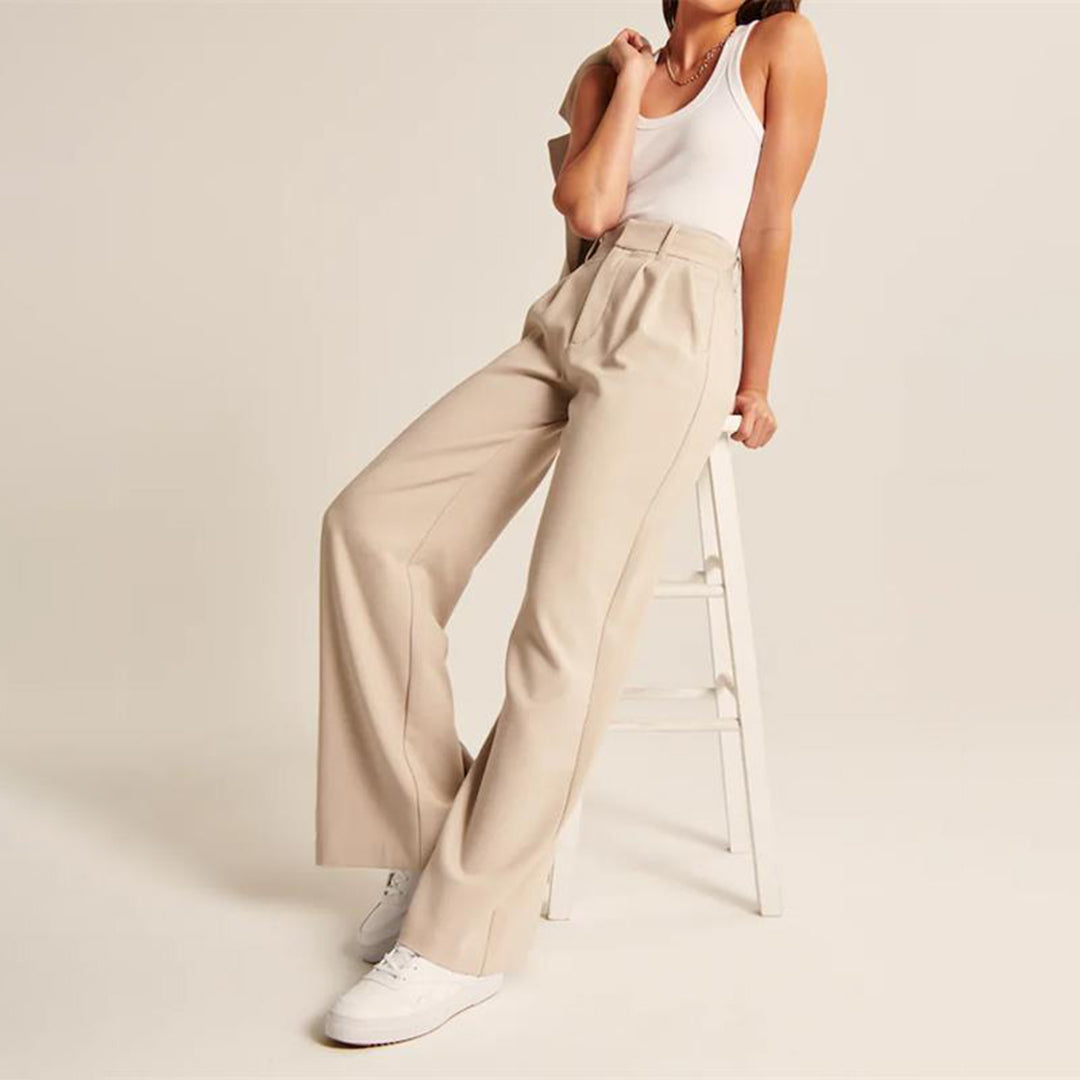 Yolande | Pantalons Taille Haute Femmes