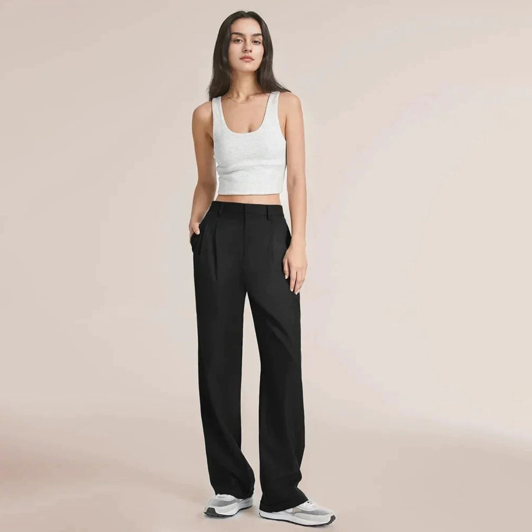 Vanessa | Pantalons Taille Haute pour Femmes
