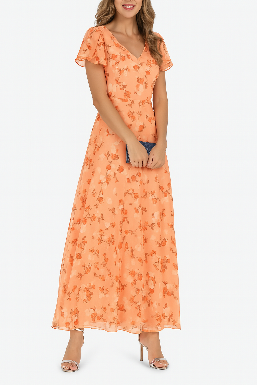Daisy Flowy Summer Dress with a Flattering Fit