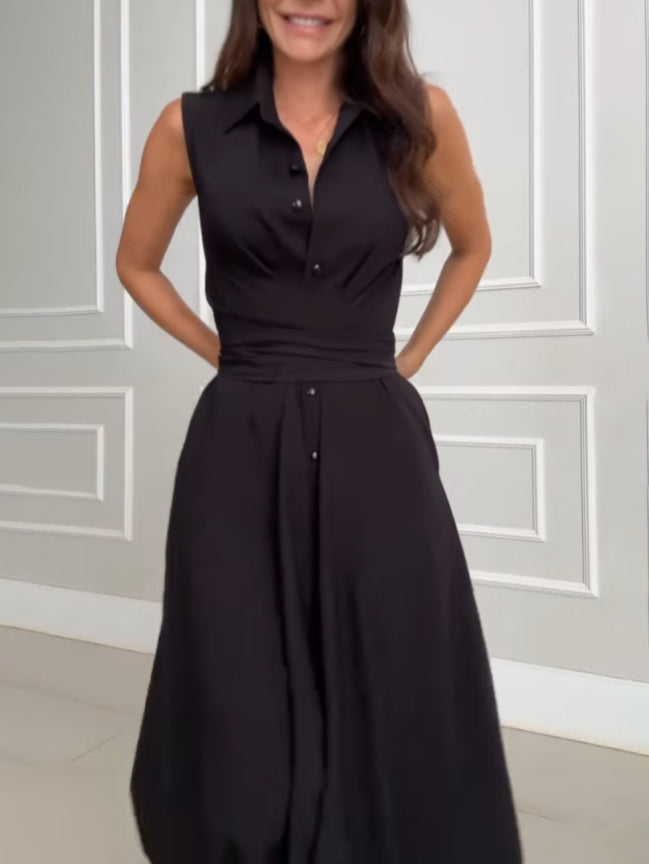 Romaine - Elegante jurk met buikbedekking