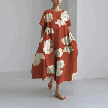 Calliope - Elegante jurk met bloemenpatroon