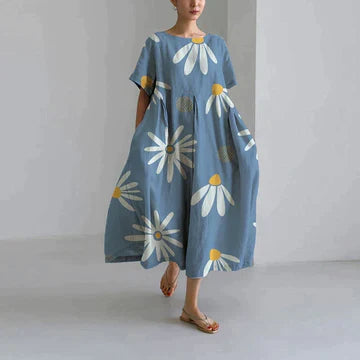 Calliope - Elegante jurk met bloemenpatroon