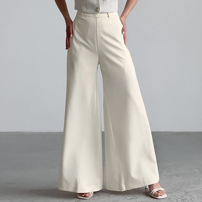 Yasmine | Pantalon Large Élégance Intemporelle