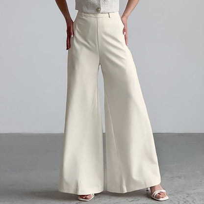 Yasmine | Pantalon Large Élégance Intemporelle