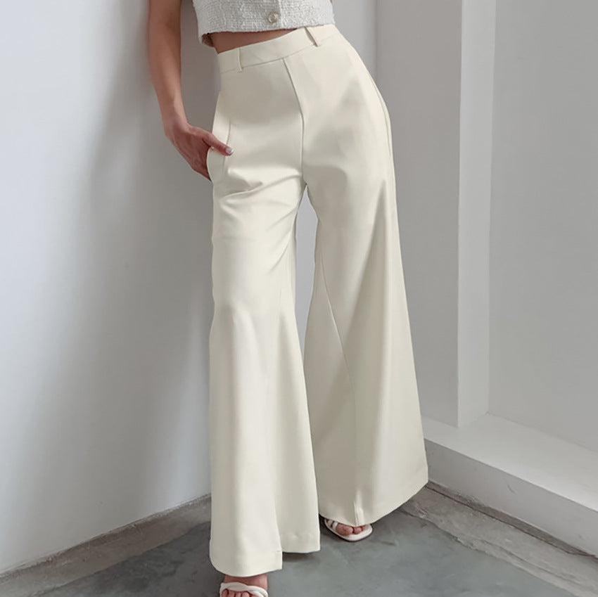 Yasmine | Pantalon Large Élégance Intemporelle