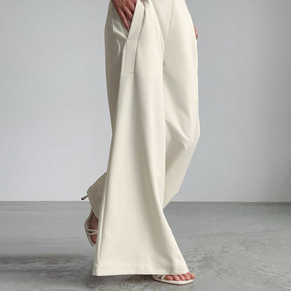 Yasmine | Pantalon Large Élégance Intemporelle