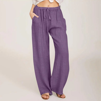 Éloïse | Pantalon confort à jambe large