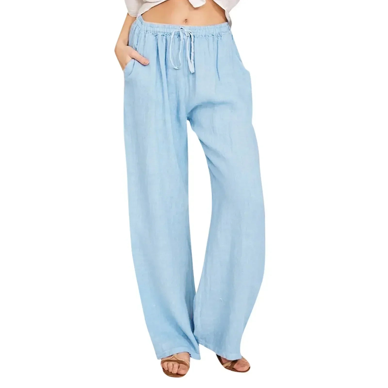 Éloïse | Pantalon confort à jambe large