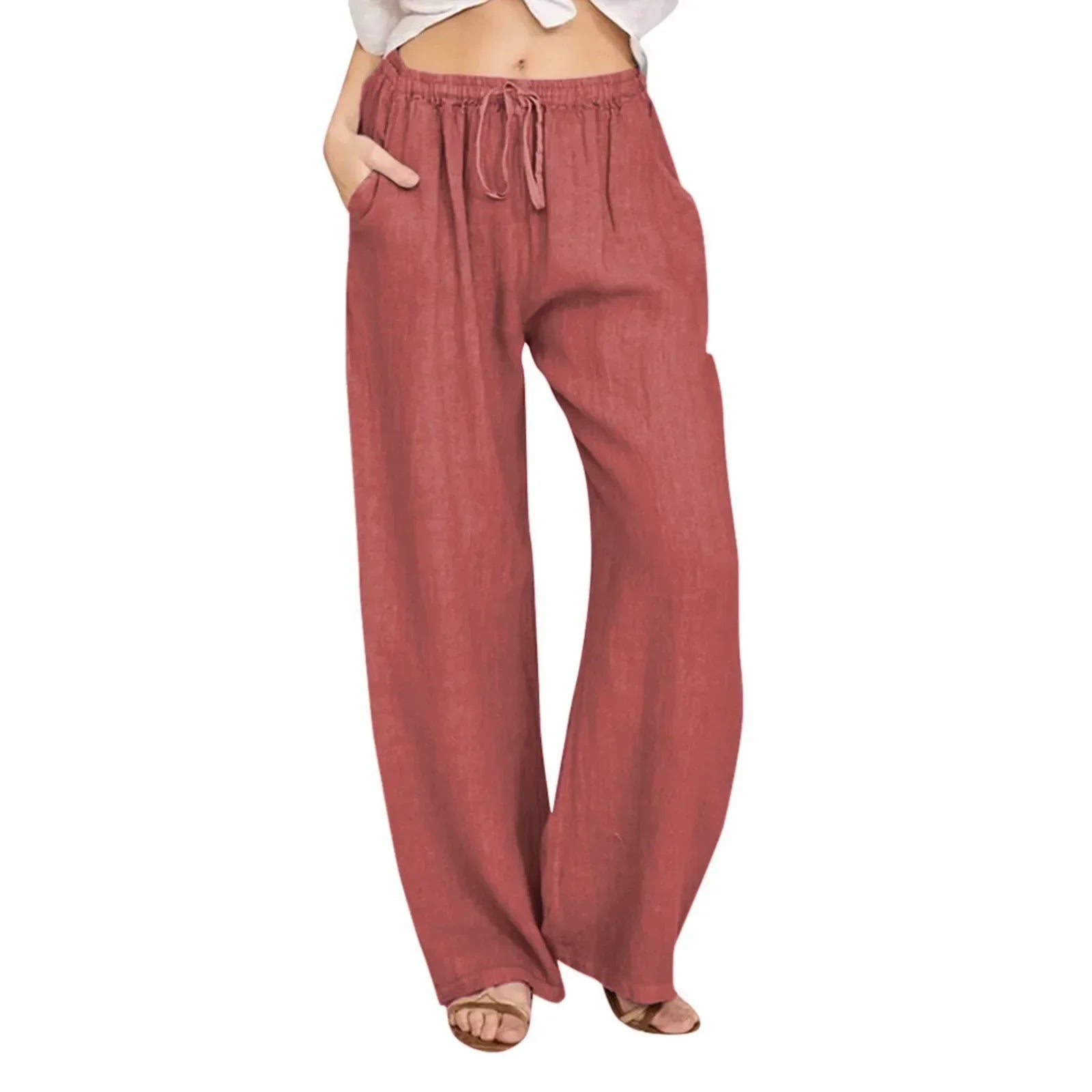 Éloïse | Pantalon confort à jambe large