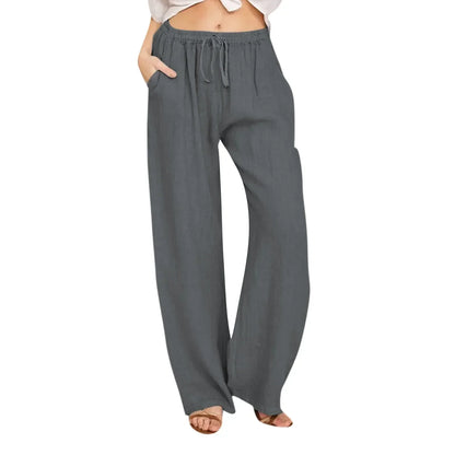 Éloïse | Pantalon confort à jambe large