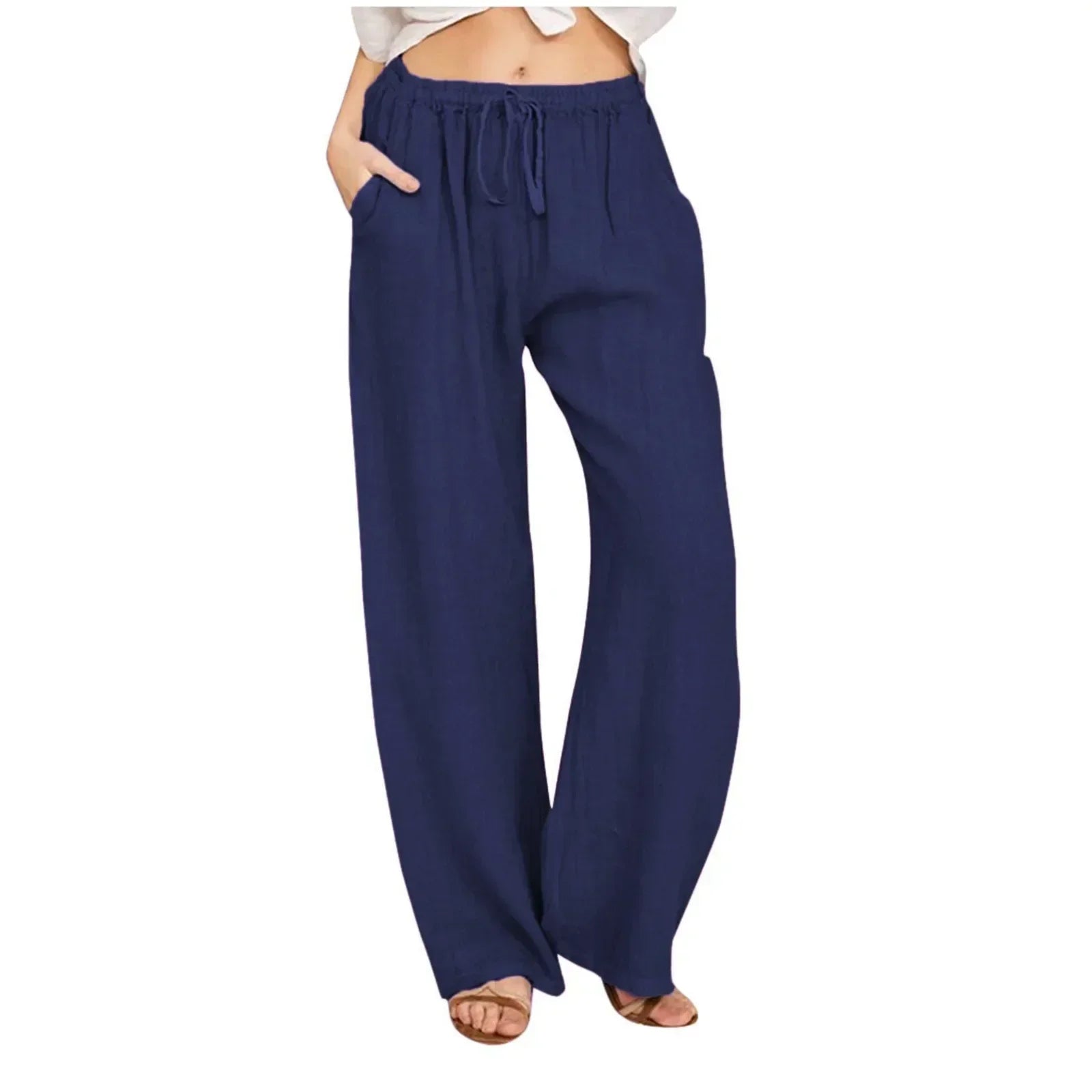 Éloïse | Pantalon confort à jambe large