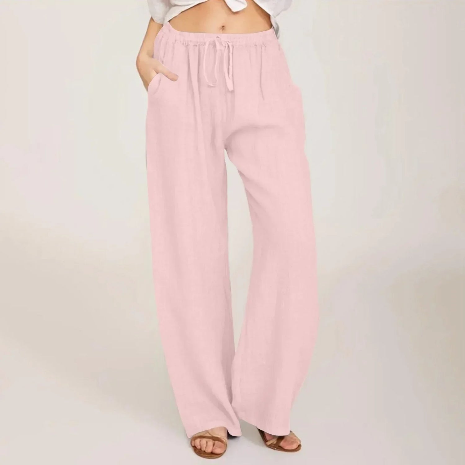 Éloïse | Pantalon confort à jambe large