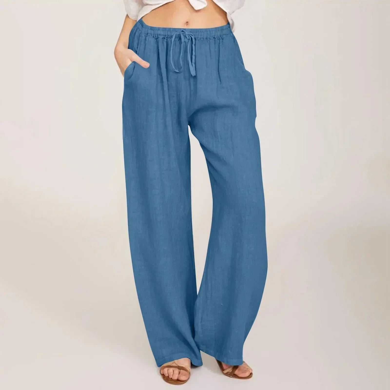 Éloïse | Pantalon confort à jambe large
