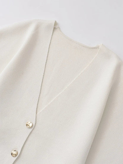 Francette | Blouse Boutonnée Minimaliste Chic