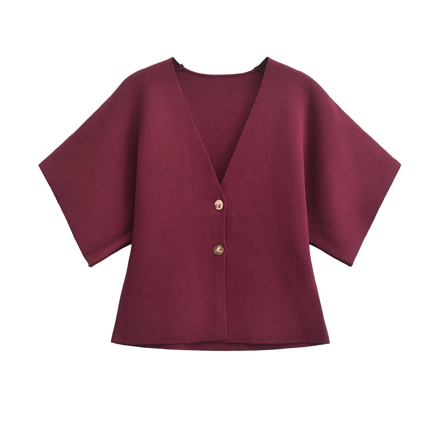Francette | Blouse Boutonnée Minimaliste Chic