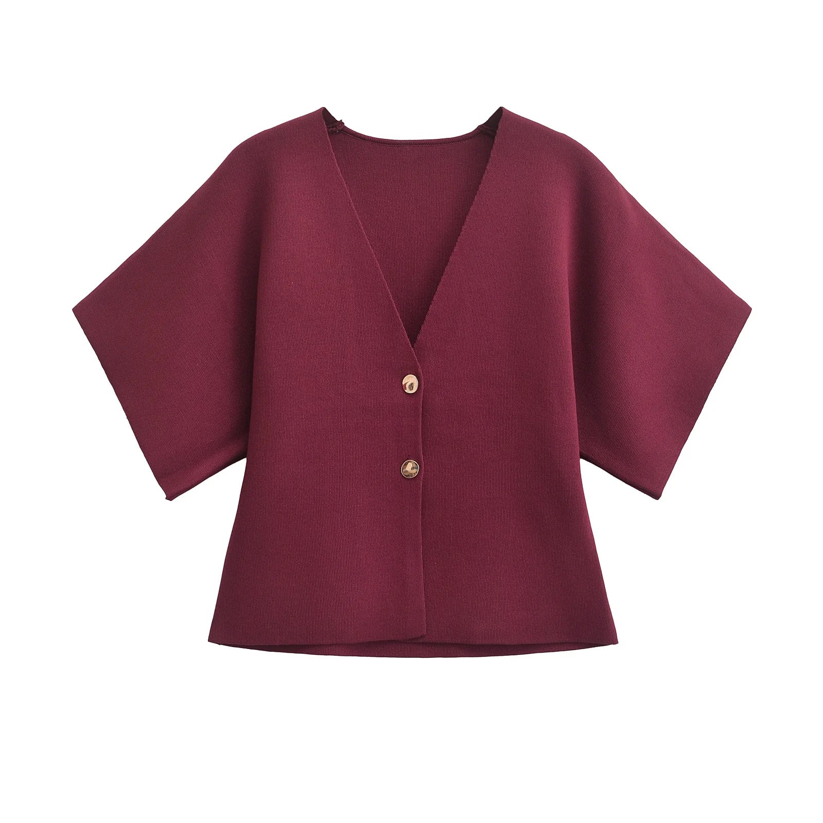 Francette | Blouse Boutonnée Minimaliste Chic