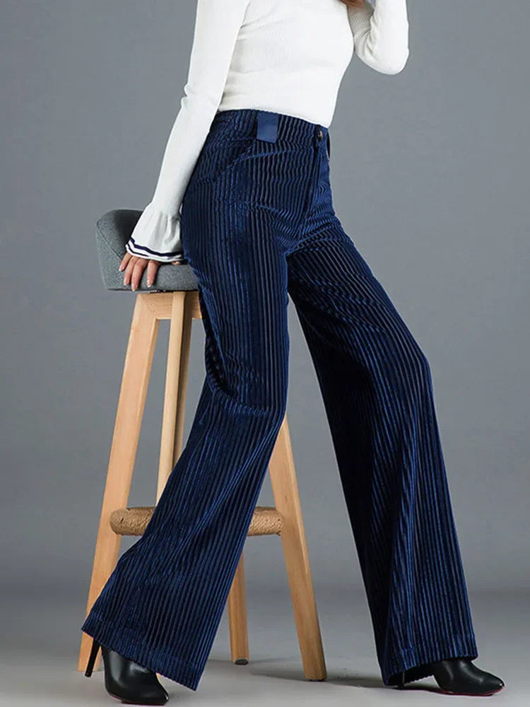 Valérie | Pantalons en velours côtelé pour femmes