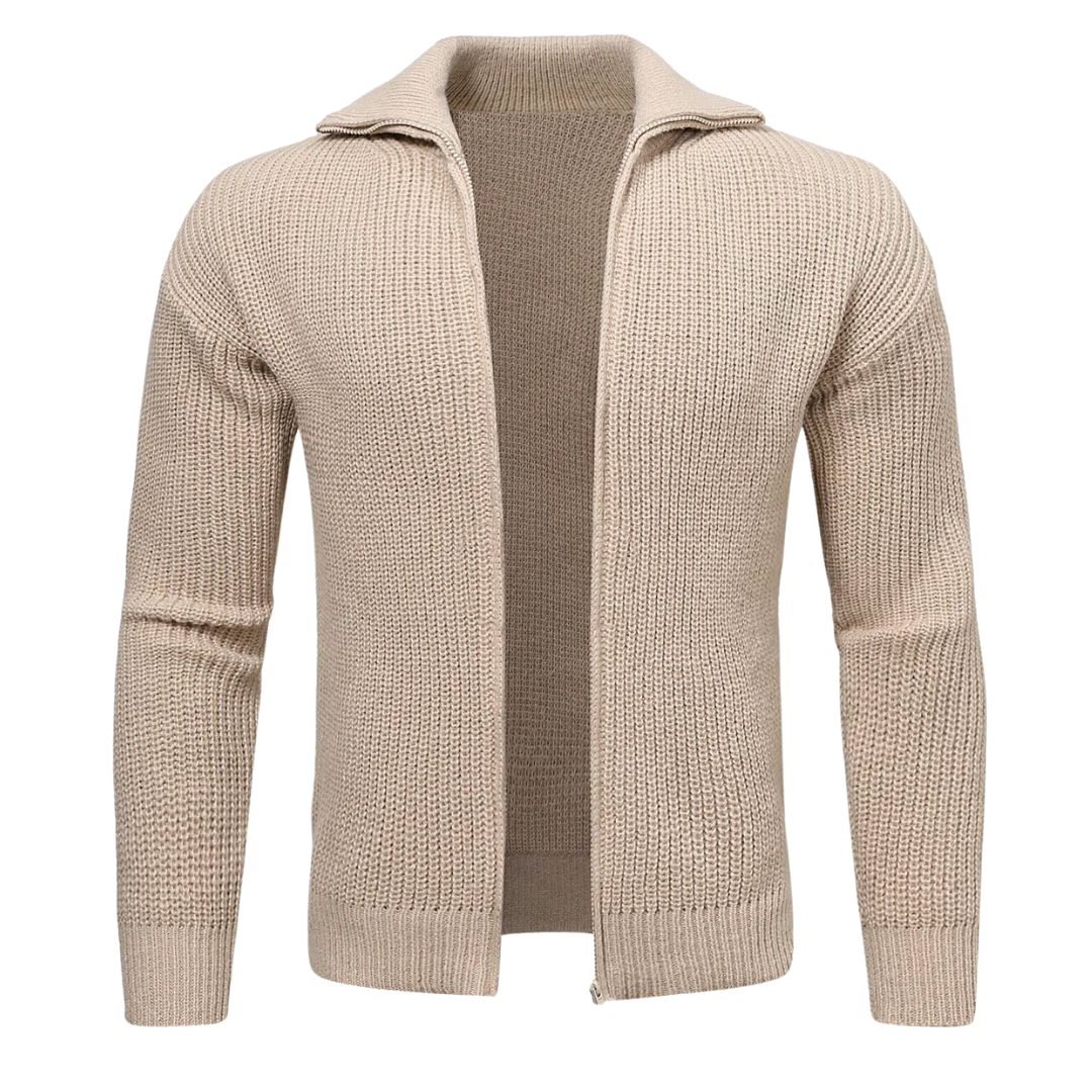 Laurent™ | Cardigan zippé