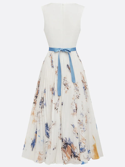 Isabel | Vestido Midi Estampado Elegante