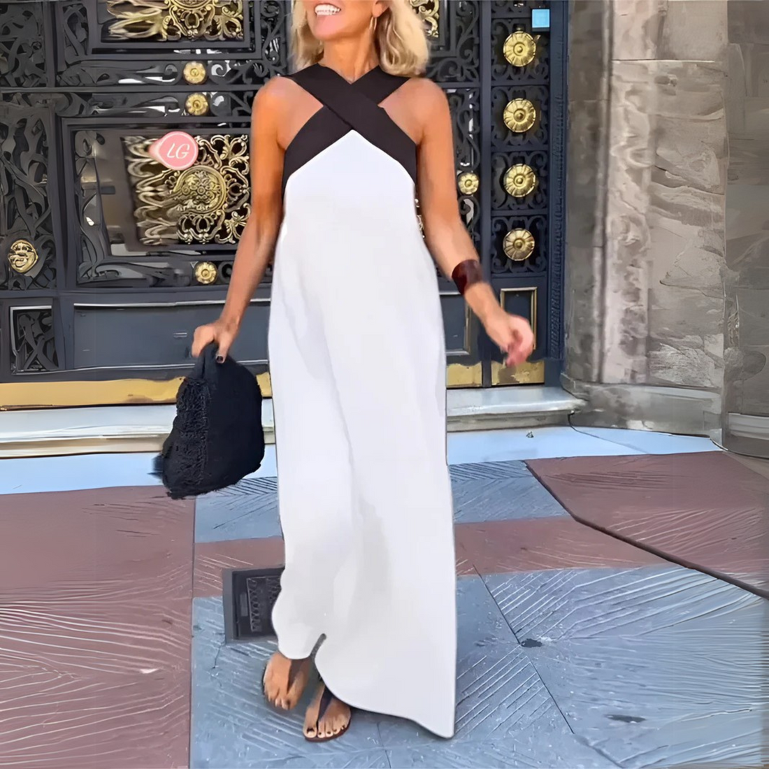 Delphina™ | Robe d’Été Élégante et Légère