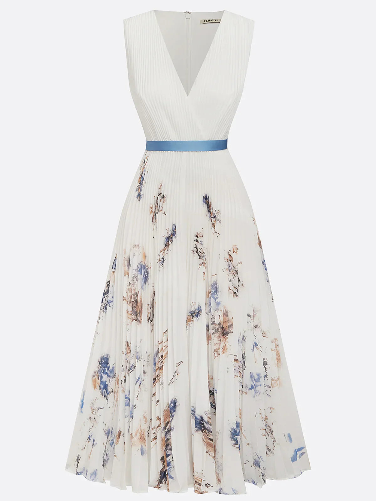 Isabel | Vestido Midi Estampado Elegante
