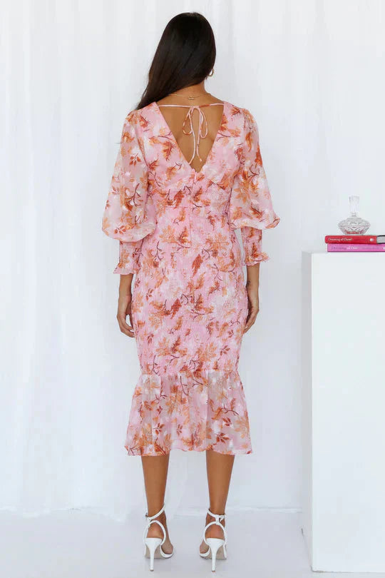 Miley™ | Jurk met Bloemenpatroon