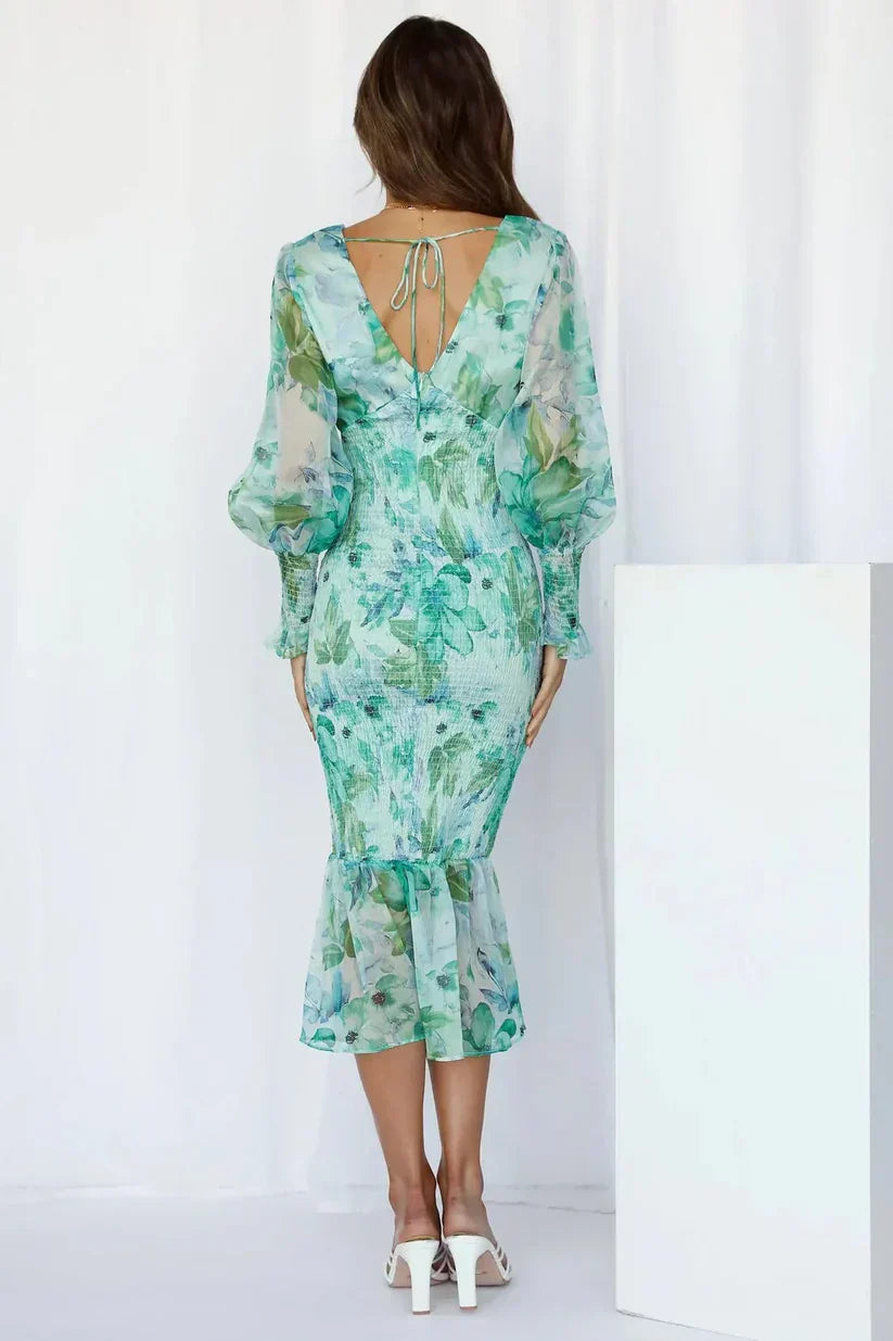 Miley™ | Jurk met Bloemenpatroon