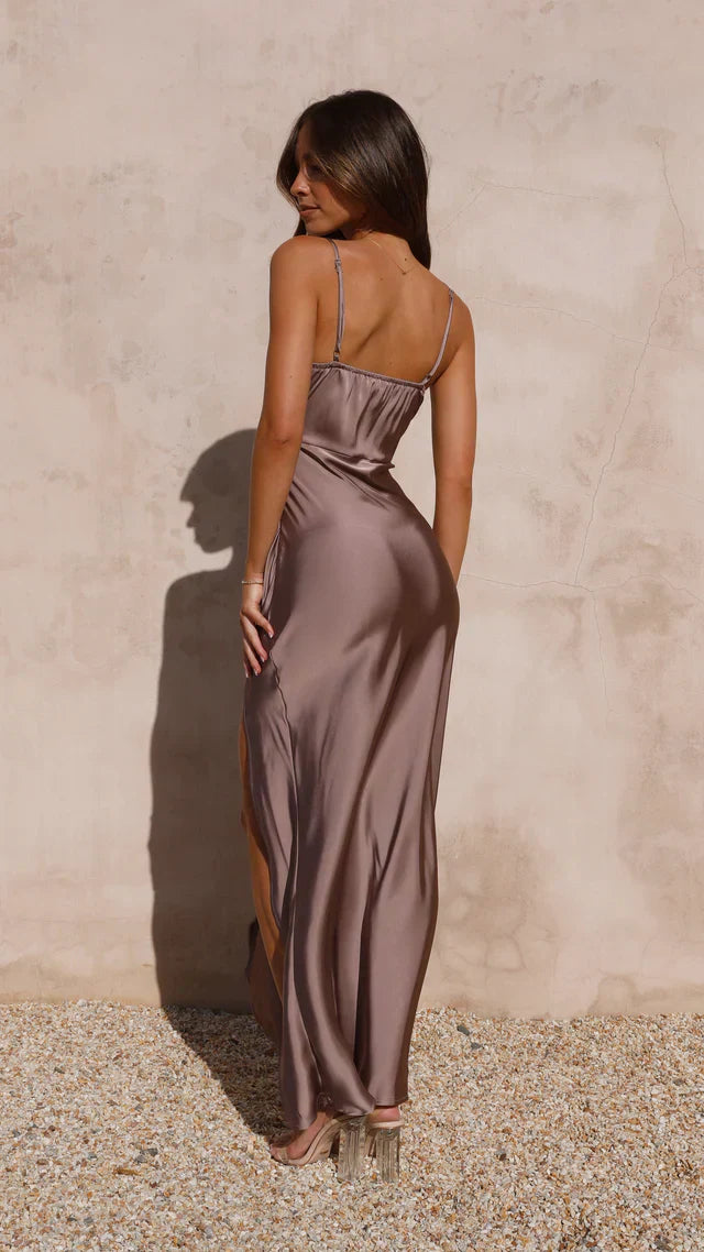 Ilana™ | Maxi Jurk in Koper