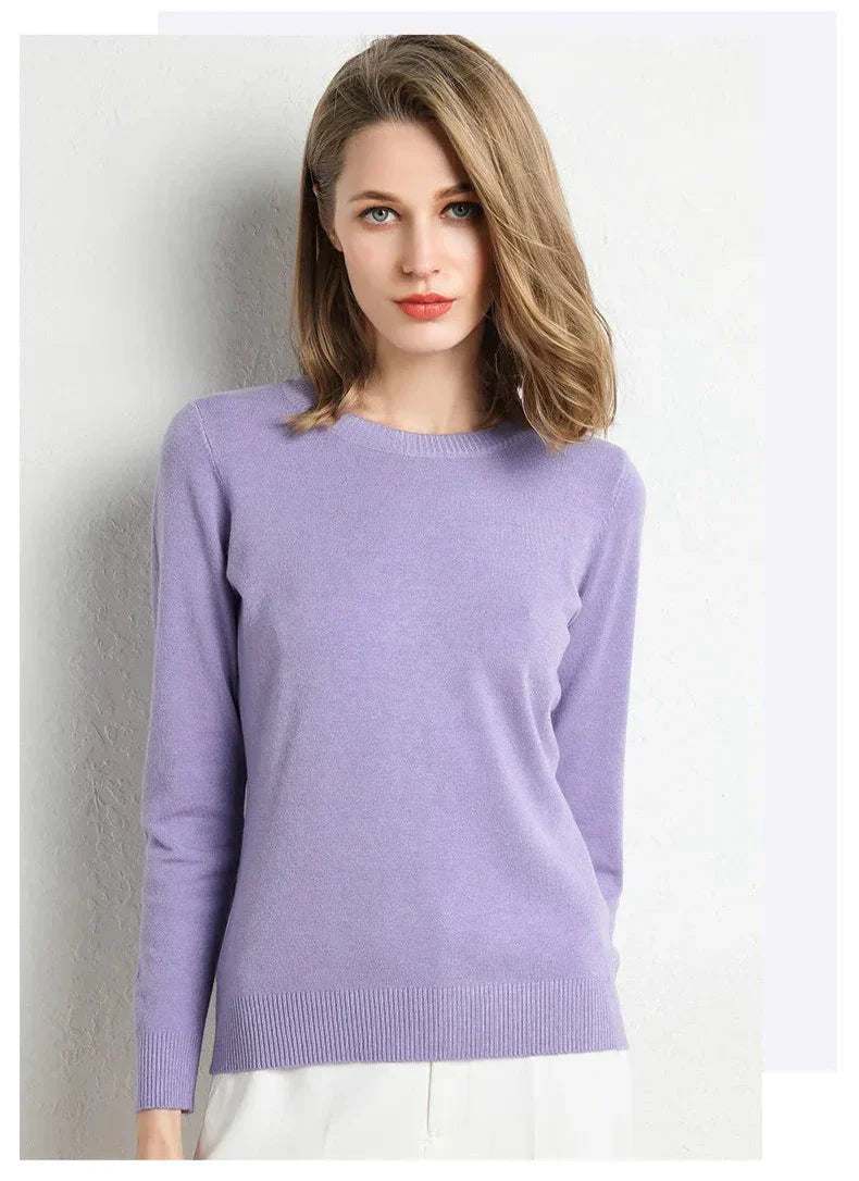 Le Clair™ | Pull confort en laine essentiel