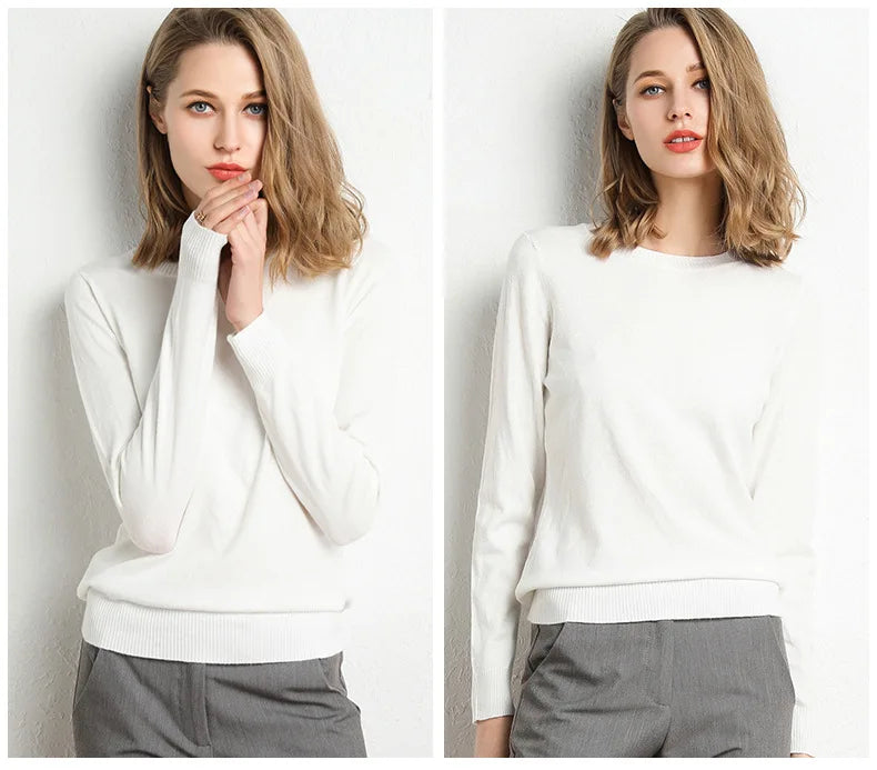 Le Clair™ | Pull confort en laine essentiel