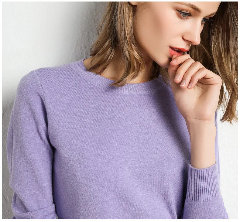 Le Clair™ | Pull confort en laine essentiel