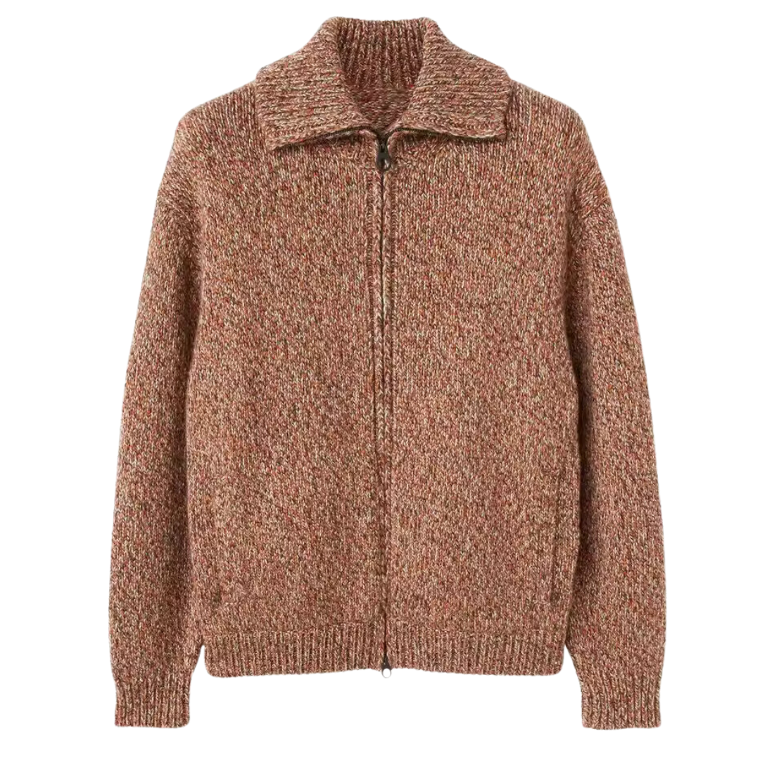 Laurent™ | BOMBER ZIPPÉ EN LAINE D&