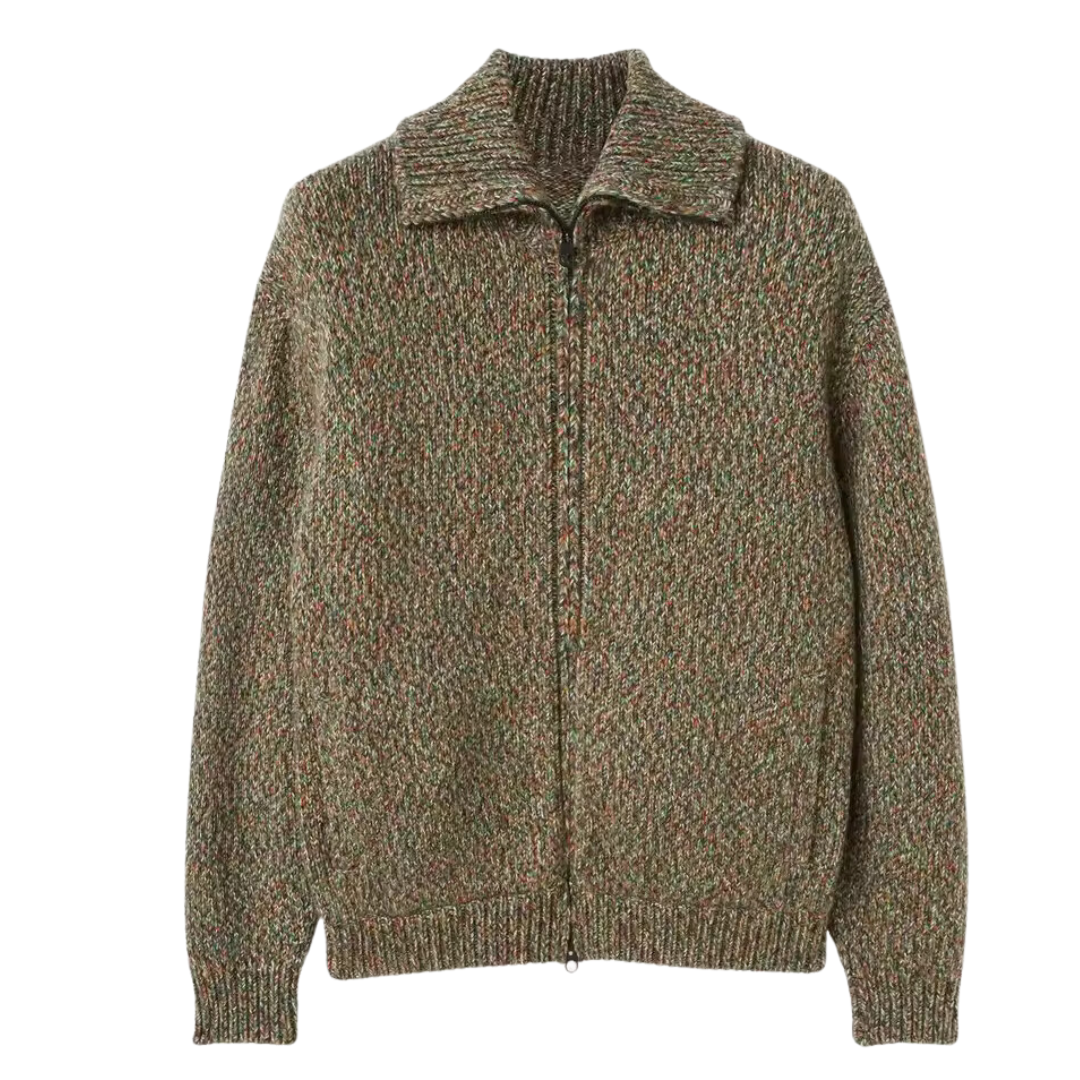 Laurent™ | BOMBER ZIPPÉ EN LAINE D&