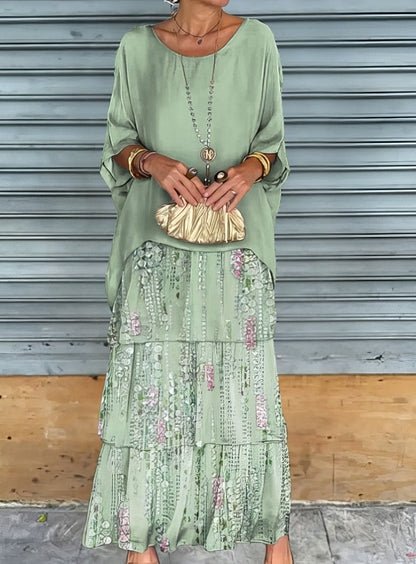Colette™ | Robe Fluide à Étages Élégante
